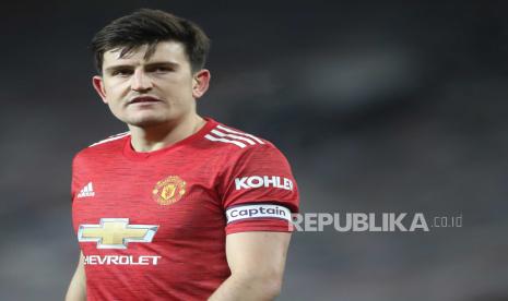 Kapten Manchester United Harry Maguire.