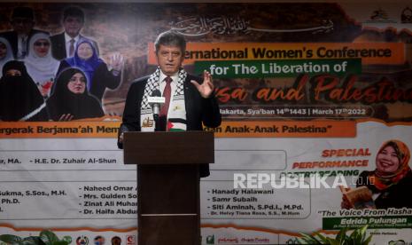 Duta Besar Palestina untuk Indonesia Zuhair Al-Shun 