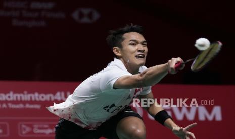 Pebulu tangkis tunggal putra Indonesia, Jonatan Christie alias Jojo.