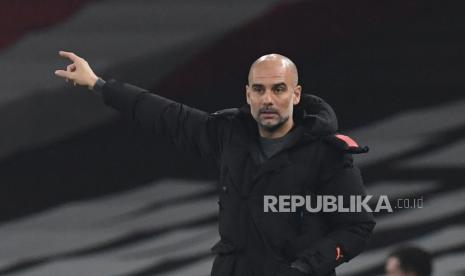 Pelatih Manchester City Pep Guardiola