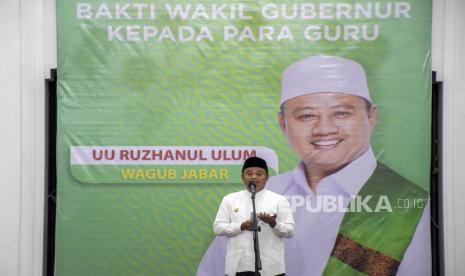 Wakil Gubernur Jawa Barat Uu Ruzhanul Ulum 