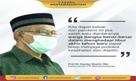 Haedar Nashir: Hadapi Libur Tahun Baru dengan Menjaga Prokes | Suara Muhammadiyah