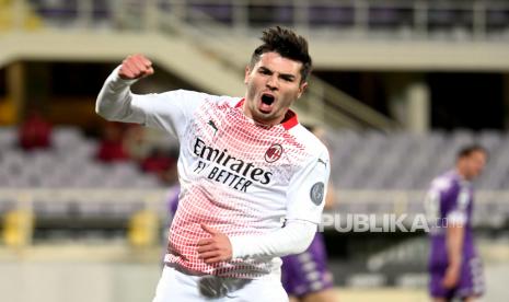 Gelandang AC Milan Brahim Diaz.