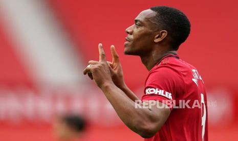 Penyerang Manchester United (MU), Anthony Martial 