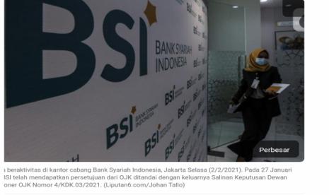 BSI: BSI Siap Mendukung Pertumbuhan Ekonomi Syariah