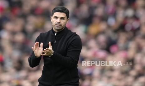 Pelatih Arsenal, Mikel Arteta. Arteta menantang pasukannya untuk menunjukkan tekad menjelang perjalanan kampanye musim 2023/2024. 