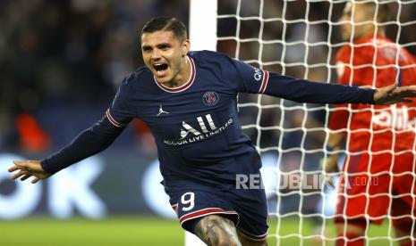  Pemain Paris Saint-Germain Mauro Icardi 