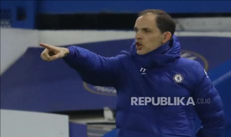 Pelatih Chelsea Thomas Tuchel.