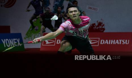 Pebulu tangkis tunggal putra Indonesia, Jonatan Christie.