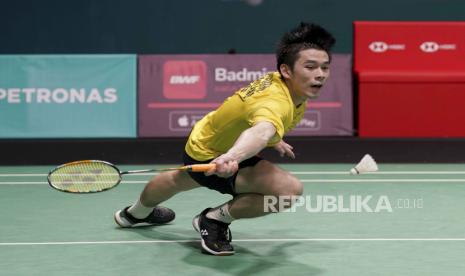 Kunlavut Vitidsarn asal Thailand memenangkan titel India Open 2023.