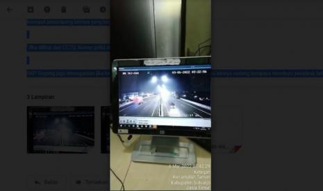 Terekam CCTV, Polisi Buru Penabrak 5 Penumpang Elf di Tol Sidoarjo