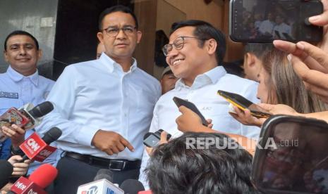 Paslon nomor urut 1, Anies Rasyid Baswedan-Abdul Muhiamin Iskandar.