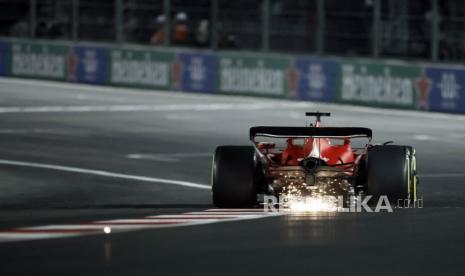 Pembalap Scuderia Ferrari Charles Leclerc.