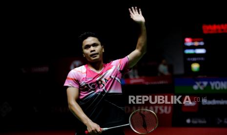 Pebulu tangkis tunggal putra Indonesia, Anthony Sinisuka Ginting.