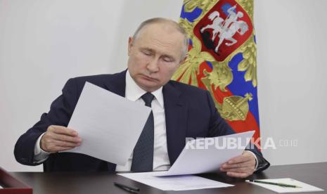 Presiden Rusia Vladimir Putin 