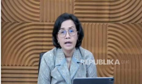 Menteri Keuangan Sri Mulyani menjelaskan kinerja APBN dalam konferensi pers virtual, Rabu (22/2/2023). Sri Mulyani Indrawati mendorong perempuan agar lebih mampu berkiprah di era ekonomi digital saat ini.