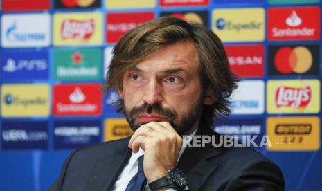 Pelatih Juventus Andrea Pirlo.