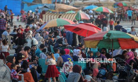 Otoritas Gaza mencatat ratusan peristiwa percobaaan bunuh diri. Ilustrasi Kota Gaza.