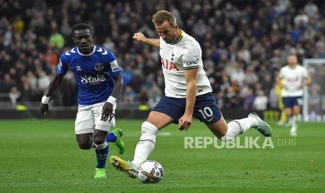 Harry Kane (kanan) dari Tottenham Hotspur.