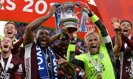 Leicester Juara Piala FA Usai Pecundangi Chelsea