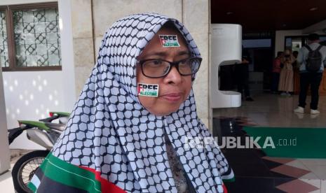 Gugus Tugas Palestina Aid Pimpinan Pusat (PP) Muhammadiyah, Rahmawati Husein.