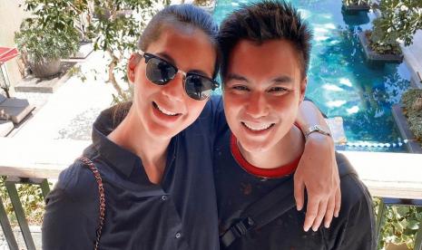 Paula Verhoeven dan Baim Wong.