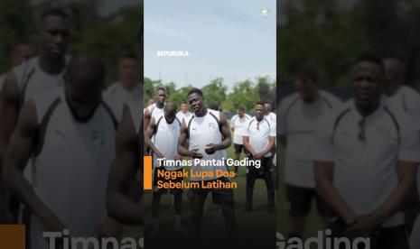Timnas Pantai Gading Nggak Lupa Doa Sebelum Latihan