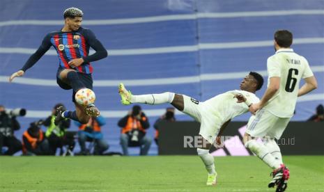 Real Madrid Vs Barcelona bertemu di leg pertama semifinal Copa del Rey 2023, Jumat (3/3/2023). 