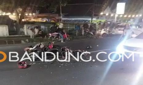  Dua Motor Beradu di Tasikmalaya, Satu Pengendara Tewas