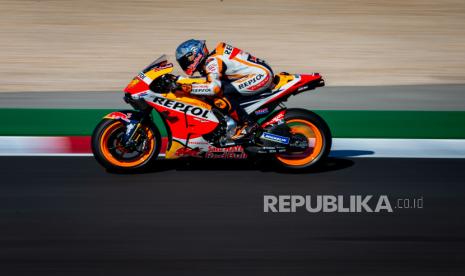  Pembalap Spanyol dari tim Repsol Honda, Pol Espargaro.