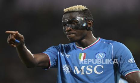 Penyerang Napoli Victor Osimhen