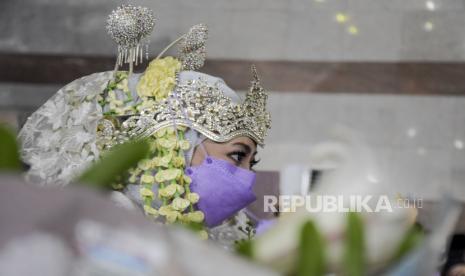 Pengantin wanita (Ilustrasi). Makeup syari semakin banyak peminatnya.