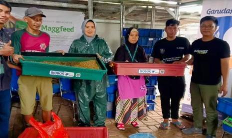 Kelurahan Jatijajar Depok Budidaya Maggot untuk Kurangi Sampah Organik