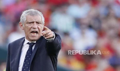 Pelatih kepala Portugal Fernando Santos.