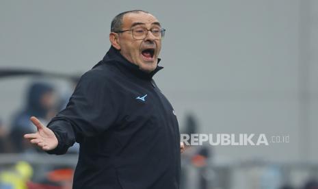 Pelatih Lazio, Maurizio Sarri.