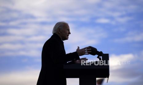  Presiden terpilih Joe Biden. Biden menyebut kerusuhan di Capitol sebagai salah satu hari paling kelam dalam sejarah AS. Ilustrasi.