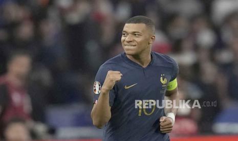 Striker Paris Saint-Germain (PSG) dan timnas Prancis, Kylian Mbappe, yang diincar Real Madrid.