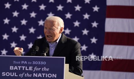  Kandidat presiden dari Partai Demokrat, mantan Wakil Presiden Joe Biden