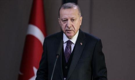 Presiden Erdogan mengatakan Turki tampil lebih kuat dari sebelumnya dengan mengandalkan kekuatannya sendiri - Anadolu Agency