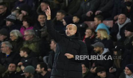 Pelatih Manchester City Pep Guardiola