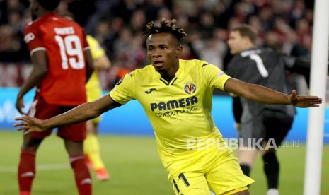  Pemain Villarreal Samuel Chukwueze yang musim 2023/2024 nanti akan membela AC Milan.