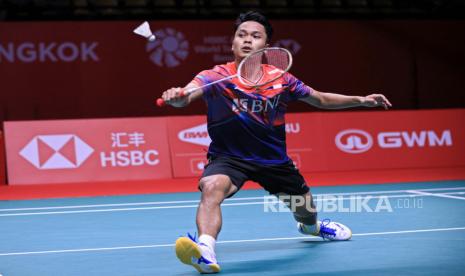 Pebulu tangkis tunggal putra Indonesia, Anthony Sinisuka Ginting.