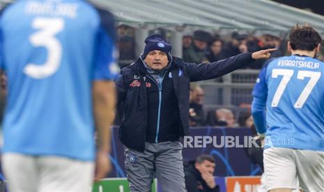  Pelatih SSC Napoli Luciano Spalletti