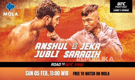 Jeka Saragih set to face Indian fighter Anshul Jubli in final road to UFC