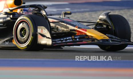 Pembalap F1 asal Belanda Max Verstappen dari tim Red Bull Racing.