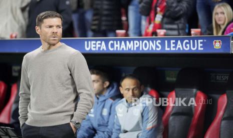  Pelatih Bayern Leverkusen Xabi Alonso. 