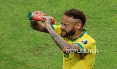 Bintang timnas Brasil Neymar Jr.