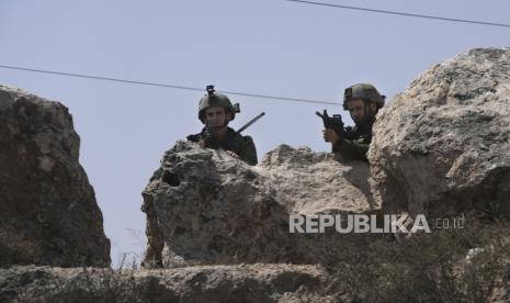 Pasukan Israel di Tepi Barat, Hebron.