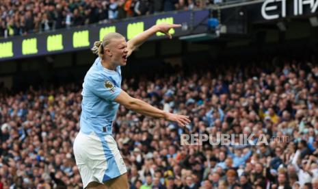 Striker Manchester City, Erling Haaland.