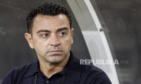 Pelatih Barcelona Xavi Hernandez 